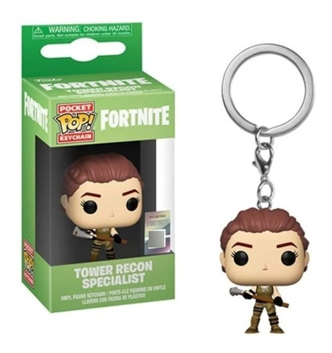 Chaveiro Boneco Funko Pop Fortnite Tower Recon Specialist