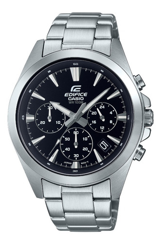 Reloj Casio Hombre Efv-630d-1a Edifice Acero Sumergible