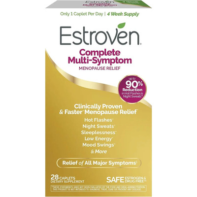 Estroven Alivio De La Menopausia Completo 28 Tabletas Sabor Sin Sabor | Meses sin interés