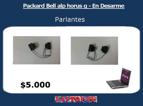 Parlantespackard Bell Alp Horus G