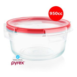 Contenedor Redondo 950 Cc Fresh Lock Pyrex Taper Vianda