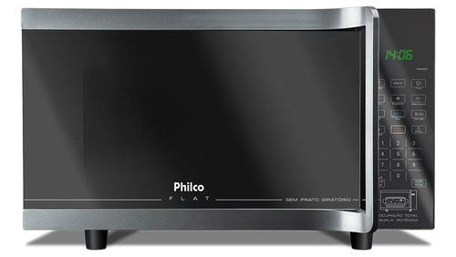 Micro-ondas Philco Flat 1400w 28 Litros  Sem Prato Giratório