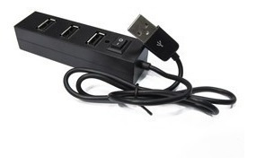 Hub Usb X 4 Salidas Usb 2.0 Con 1 Switch Xtatil Belgrano