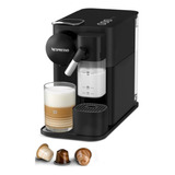 Máquina De Café Nespresso Lattissima One Negra