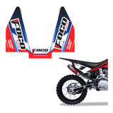 Adesivo Foco Racing Escapamento Honda Crf 230, 250f, Xr 250