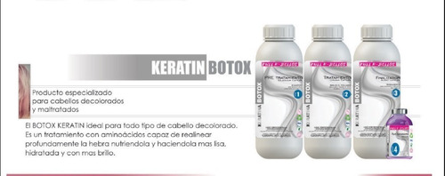 Keratina Capilar Botox Keratin Tratamiento Alisador 960ml