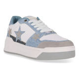 Sneaker Urbano Pr35220 Suela Goma Alto Estrellas Depiso