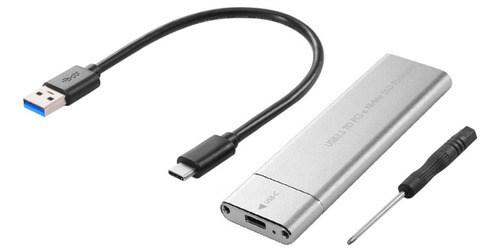 Adaptador M.2 Nvme Ssd 10gbps Usb C 3.1 Gen2 Nvme