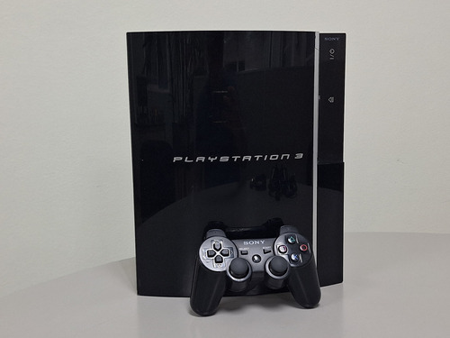 Playstation Ps3 Fat Cechl01 Hen Com Hd De 500gb + Controle 