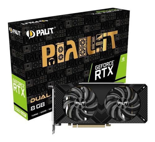 Placa De Video Nvidia Palit Dual Rtx 2060 Super 8gb