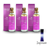 Kit 3 Perfumes Exclusive Code Feminino 15ml Amakha Paris