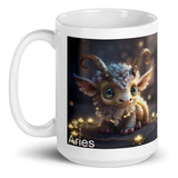 Taza Grande Personalizada Dragón Signos Zodiacal Horóscopo