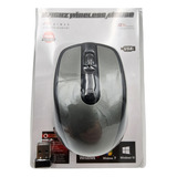 Mouse Optico Inalambrico Pc Notebook 2.4ghz Gris