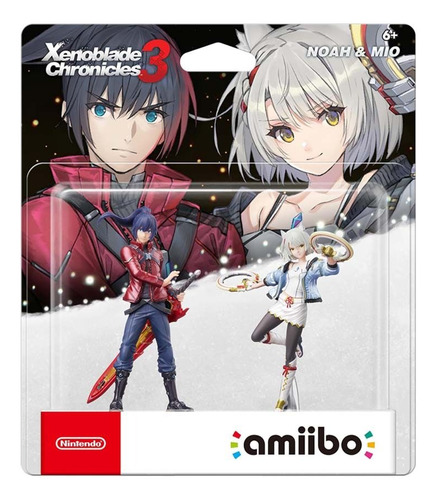 Amiibo Noah & Mid - Xenoblade Chronicles 3