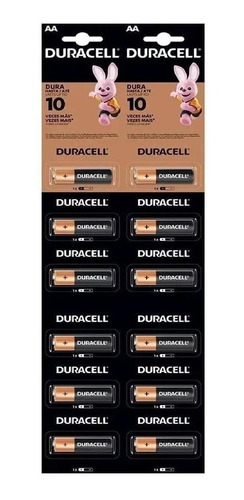 Duracell Pack 12 Pilas Alcalinas Doble Aa