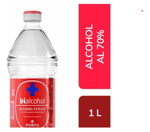 Pack X12 Alcohol Etilico Alimenticio Bialcohol Porta 96° 500