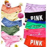 Victorias Secret Lencería Pink Mayoreo Pack De 10 Panties 