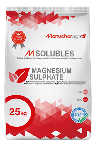 Sales De Epsom Sulfato De Magnesio Puro 99.9% 25 Kilos Usp!