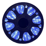 Manguera De Luces Navideñas Led 100mts Colores Luces Azul Y Blanco