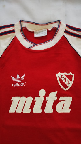 Camiseta Independiente adidas Mita Original 89/90 Impecable