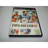 Fifa Soccer 10 2010 Jogo Original Ps2 Futebol Com Manual 