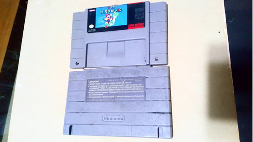 Carcasa De Repuesto Original Super Mario World Snes. 