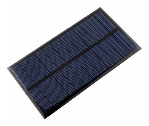 Celda Solar 6v 166ma 110 X 60mm 1 Watt Resina Epoxi Arduino
