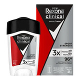 Desodorante En Crema Rexona Clinical Men Sport Strength