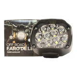 Faro Led Auxiliar Luz Blanca Off Road 12v Auto Moto