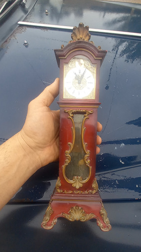 Reloj Antiguo Pendulo Schmitd - C/faltantes - No Anda