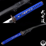 Espada Samurai Katana Com Corte Forjada Original Aço Damasco