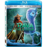 Raya Y El Ultimo Dragon Disney Pelicula Blu-ray + Dvd