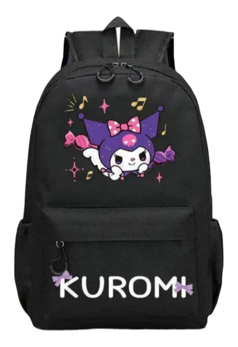 Mochila De Kuromi Gran Capacidad 47cm Regalo