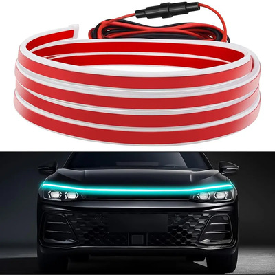 Tiras Barra Luces Led Secuencial Para Autos Carro Azul Hielo