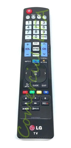 Controle LG Akb73756524 Smart Tv 47lb5800 55lb5800 60lb5800