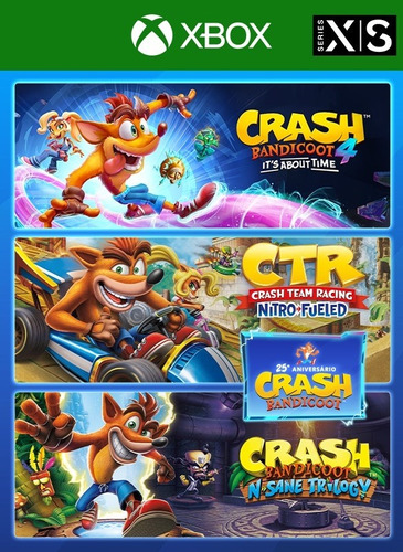 Crash Bandicoot - Crashiversary Cod Arg Xbox One/series 