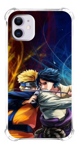 Capinha Compativel iPhone Samsung Xiaomi Naruto Sasuke 5