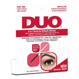 Adhesivo Duo 2-en-1 Brushon Striplash Negro Y Blanco/transp