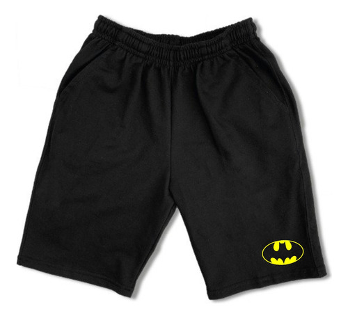 Bermuda Batman - Algodon Rustico - Unisex - Heroes Moda