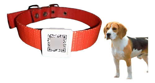 Collar Para Mascotas Perros Y Gatos Con Identificador Qr 