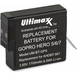 Batería De Repuesto Recargable Para Gopro Hero8 Hero7