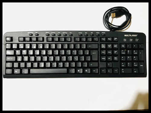 Teclado Básico Multilaser Com Cabo Usb