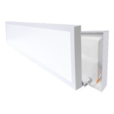 Luminária Plafon Painel Led Sobrepor 30x120 300x1200 6500k