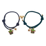 Pulseras De Amistad Baby Yoda Brilla En La Oscuridad Regalo