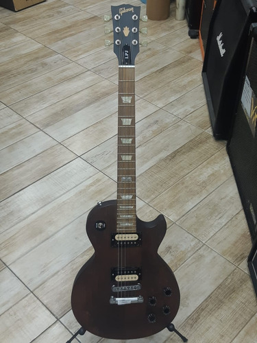 Guitarra Les Paul Gibson Serie Lpj Satin Chocolate Shop Guit