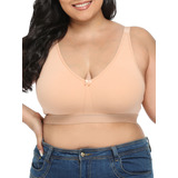 Ropa Interior Femenina Plus Bralettes Talla Sujetador Wirefr