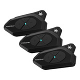 Intercomunicadores Bluetooth P/moto Fox G4 Plus-pack X3