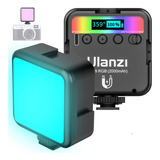 Vijim Ulanzi Vl49 Rgb - Luz De Video Con 3 Zapata Fría, Mi