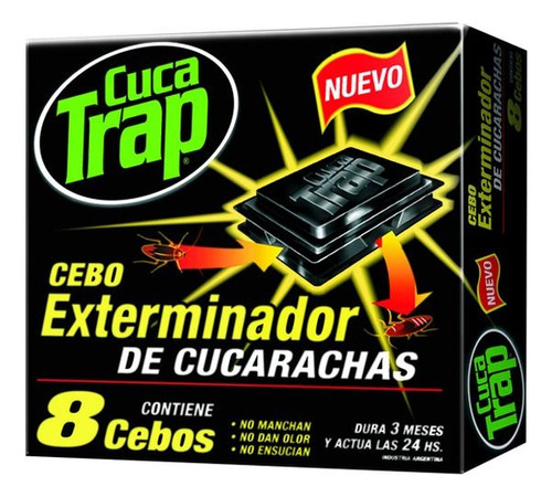 Cebos Mata Cucarachas  X8un Cuca Trap