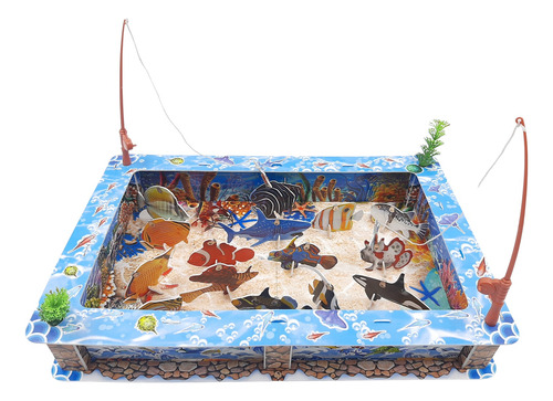 Juego De Pesca Milagrosa Magnetico Piscina Inflable